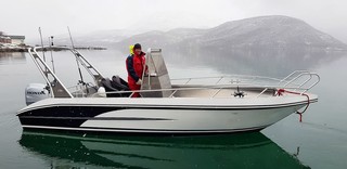 Låvan Sjøfiske Boot 2 - Gemi 625 - 20 Fuß/80 PS mit E-Lot/Kartenplotter